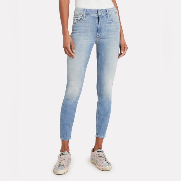 Mother The Looker Crop Fresh Catch Sz 26 - Picture 1 of 8